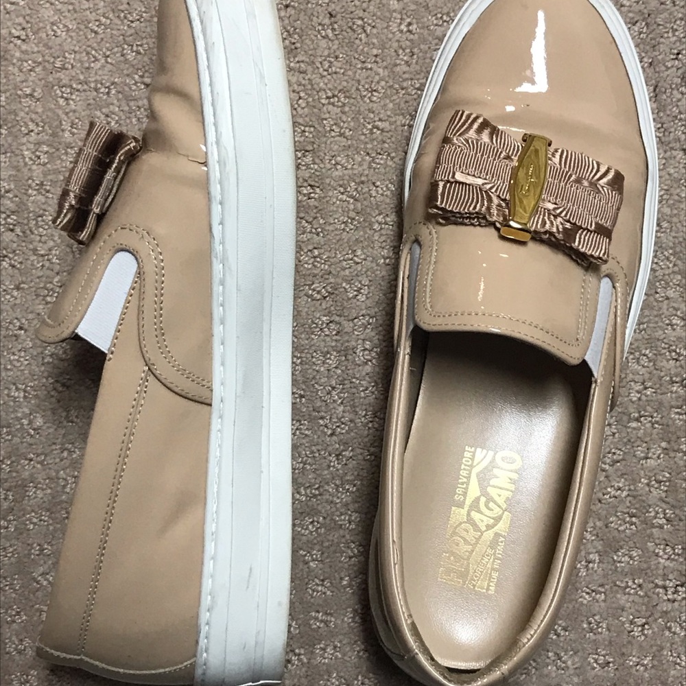 Salvatore Ferragamo Bow Sneaker